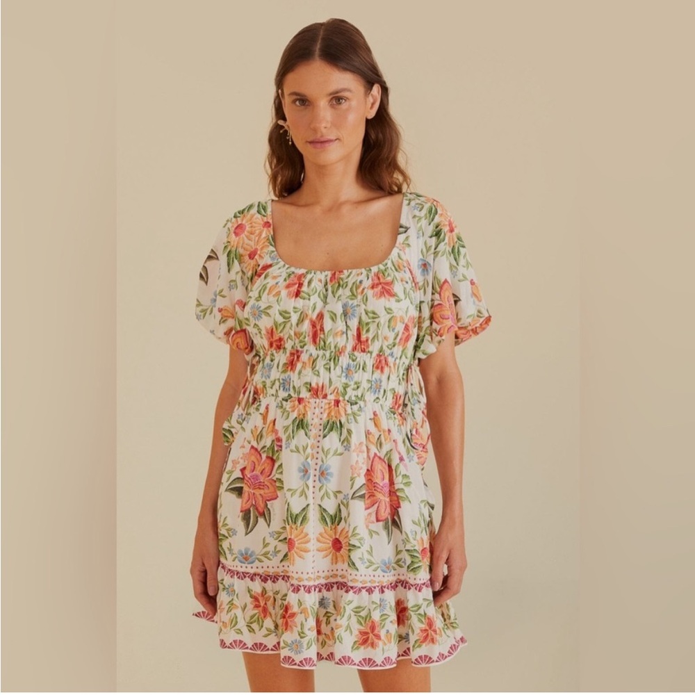 Farm Rio Bloom Garden Dress